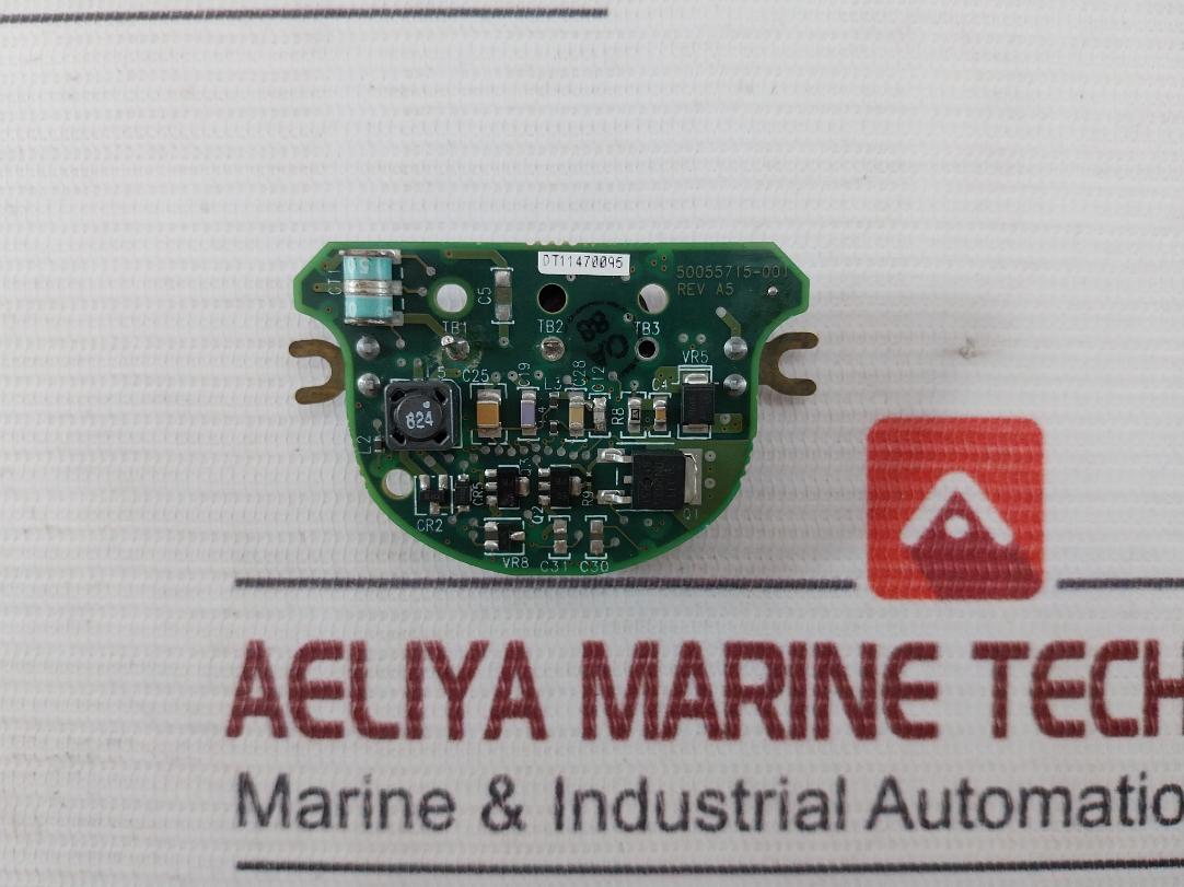 Hart Registered 50055715-001 Temperature Transmitter Pcb Card Rev A5