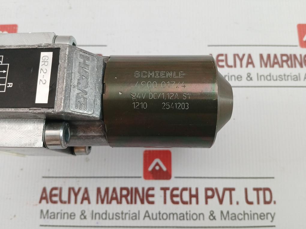 Hawe Directional Seated Solenoid Valve 4900 017/4, 24V