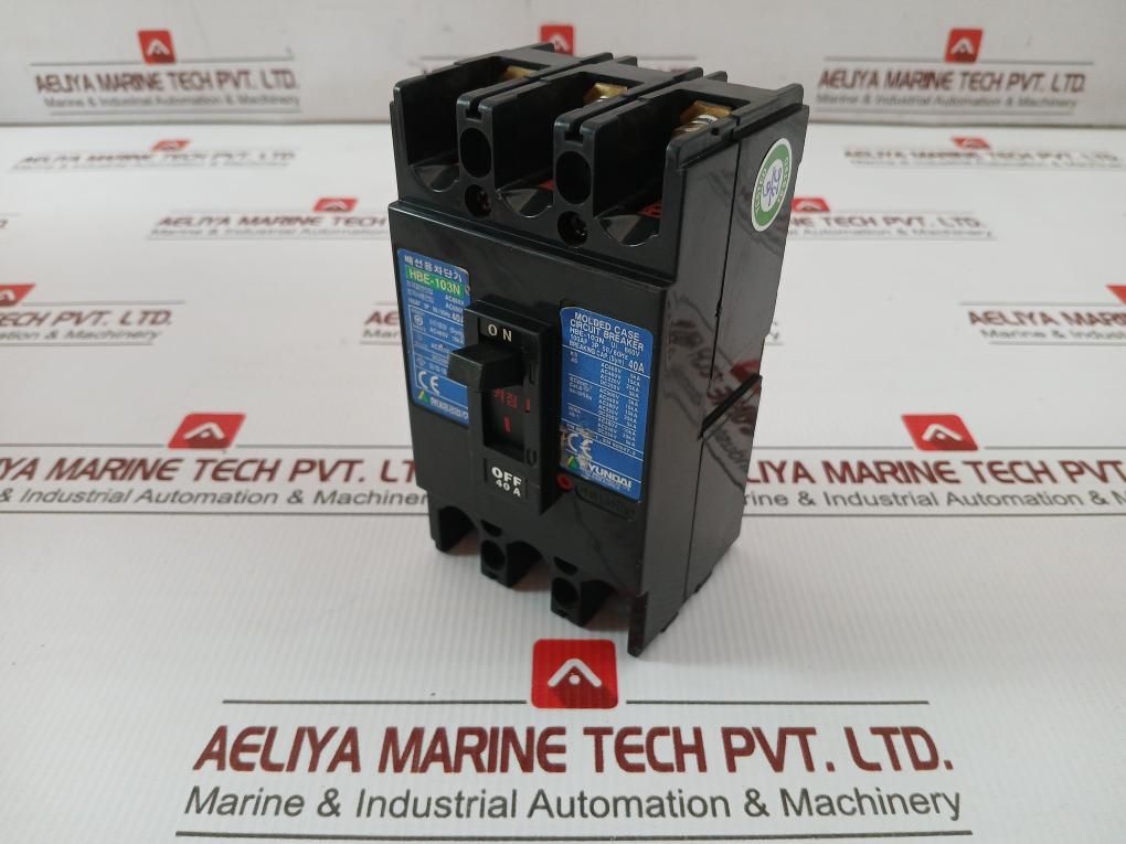 Hbe-103N Molded Case Circuit Breaker Hyundai 3P 50/60Hz