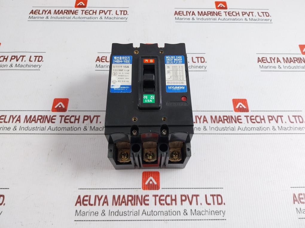 Hbh-103-Hyundai-15A-440-Vac-18Ka-3-pole-Molded-Case-Circuit-Breaker-209338-2