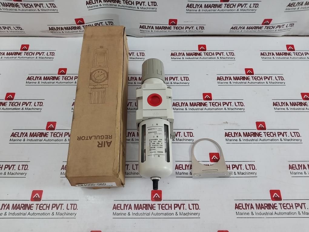 HBQD AW4000-06D Air Filter Regulator 145PSI 0.15-0.8MPA 60C