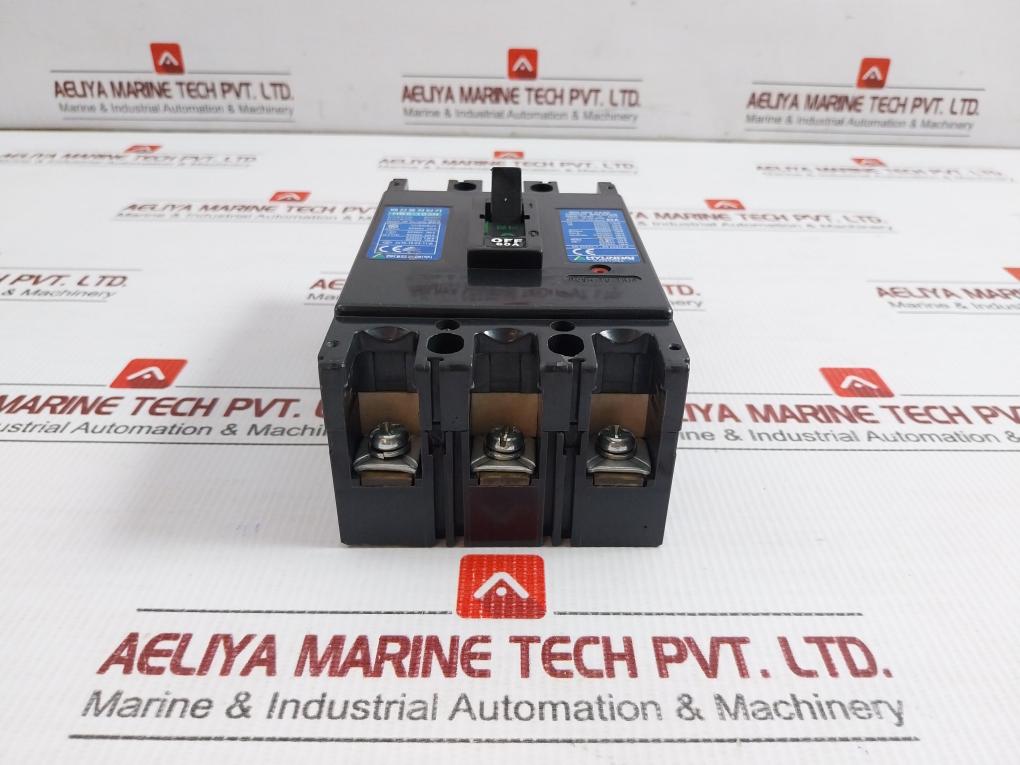Hbs-103N Molded Case Circuit Breaker 100Af 3P 50/60Hz Hyundai