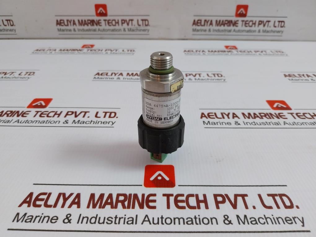 Hda 4475-a-1000-000 Pressure Transducer Hydac Electronic 1000 Psi