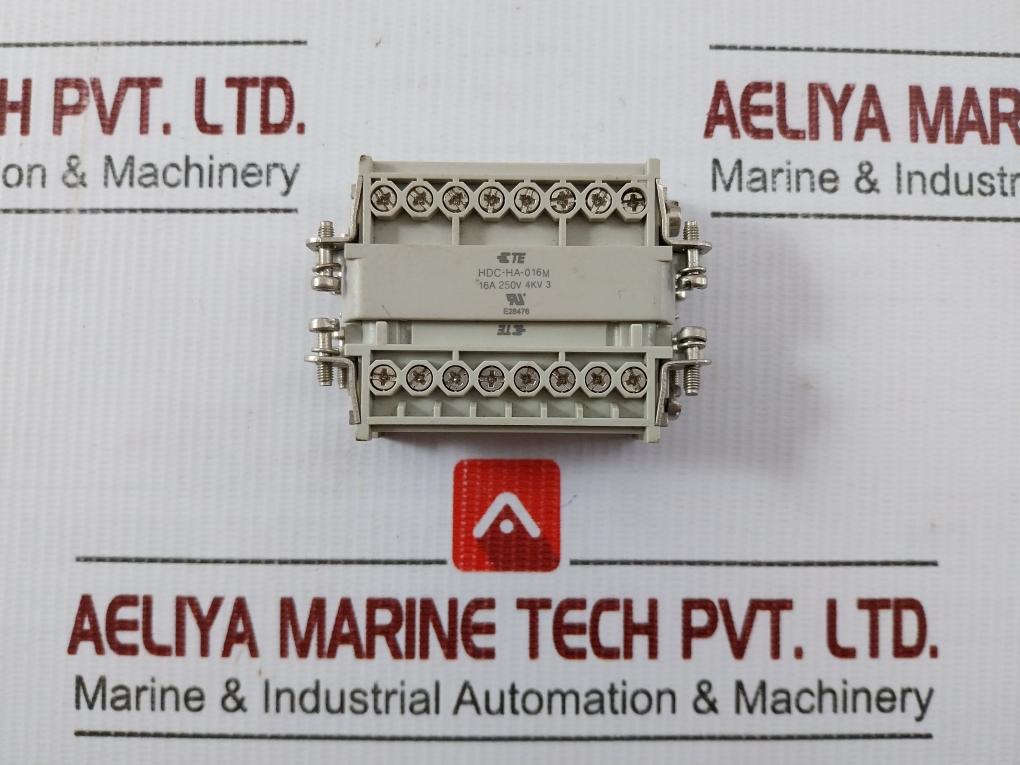 Hdc-ha-016M Te Connectivity Rectangular Power Connector Insert 16A 250V