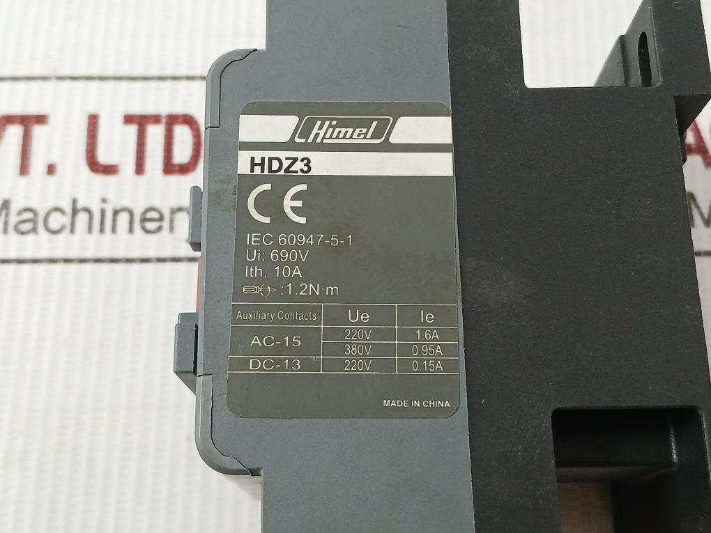 Hdz3 Himel 690V/10A Contactor Relay