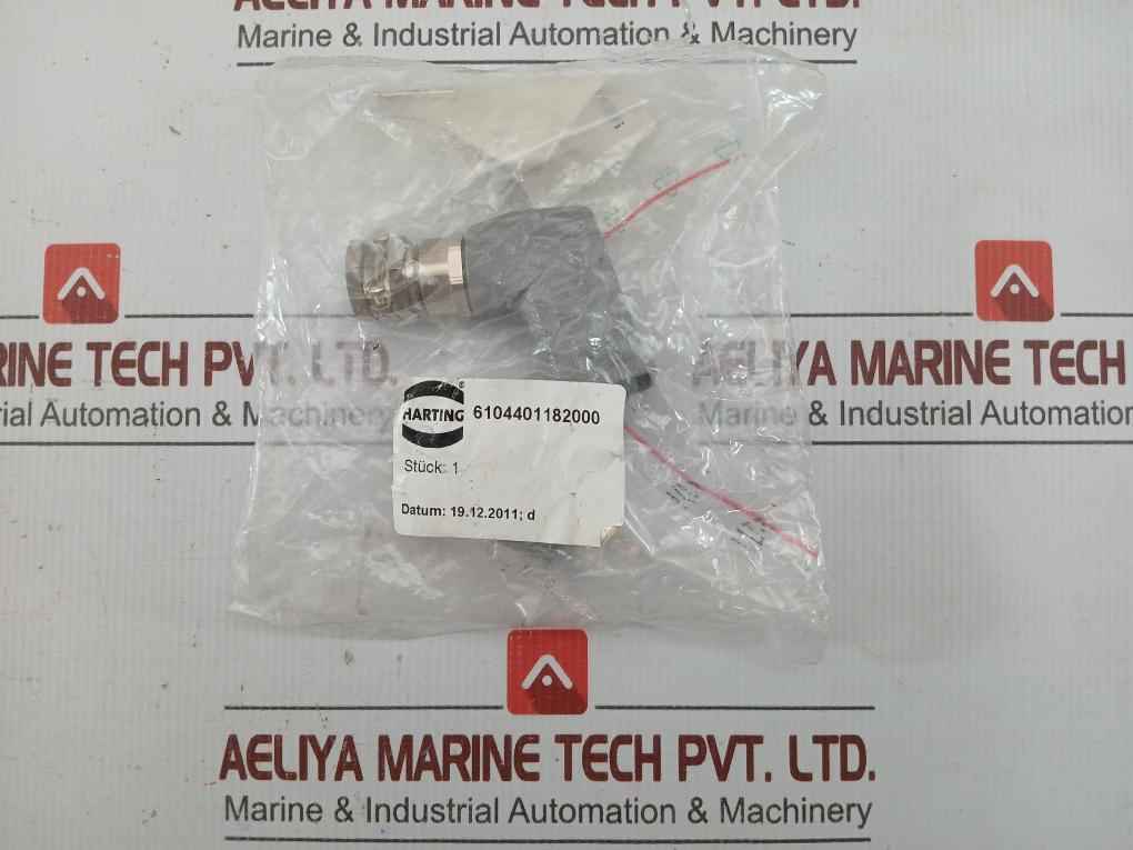 Heavy Duty Socket Contact Connector 6104401 182000 Harting