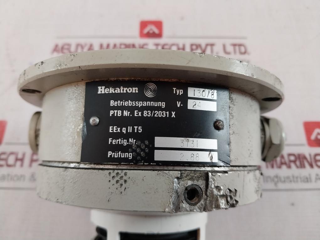 Hekatron 130/8 Optical Smoke Detector V-24 Ex 83/2031 X