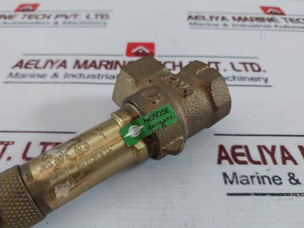 HEROSE 75069 G1/2 Inch Safety Valve PN25 763.05.00.023