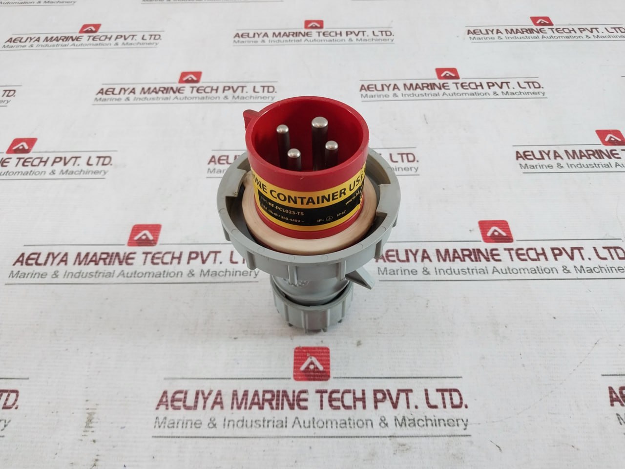 Hf Hf-pcl023-ts Marine Container Plug 32A-3H-6H/380-440V Ip 67