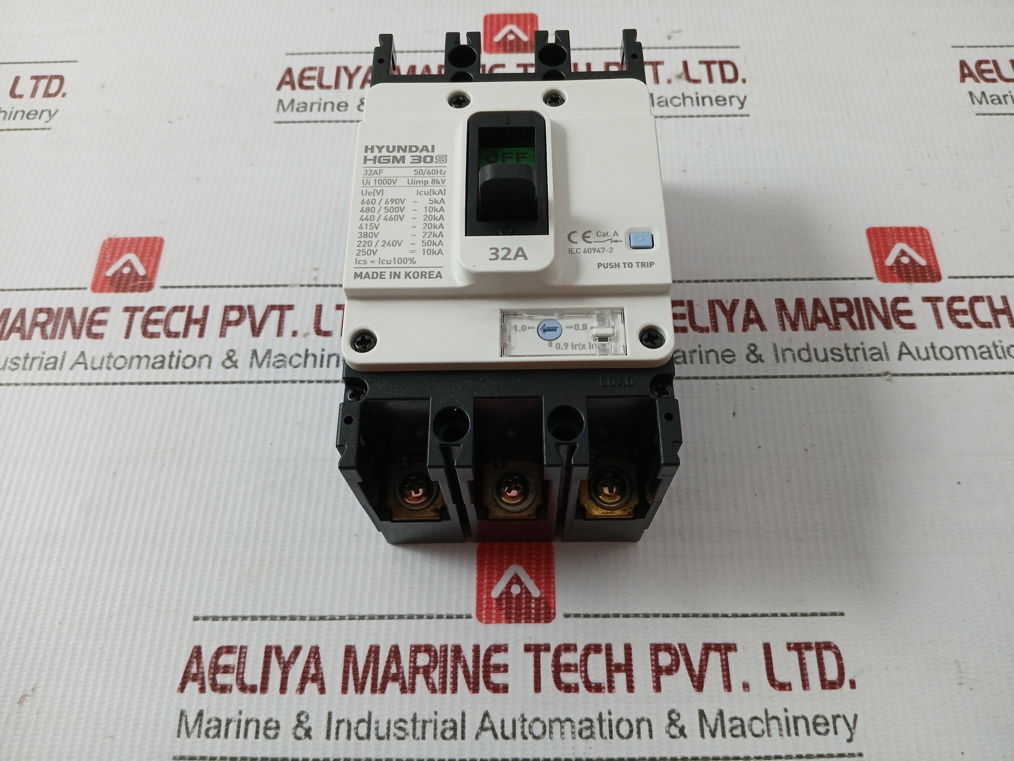Hgm-30s-F-Molded-Case-Circuit-Breaker-1000v-8kv-Hyundai-2