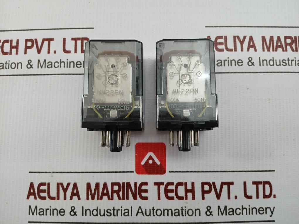Hh22Pn Power Relay Fuji Electric 50/60 Hz 100–110V Ac