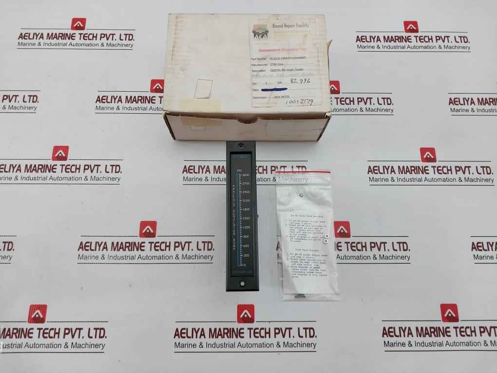 Hi-q101-c008-d4 Otek Digital Bar Graph Display 0 To 3000 Psi