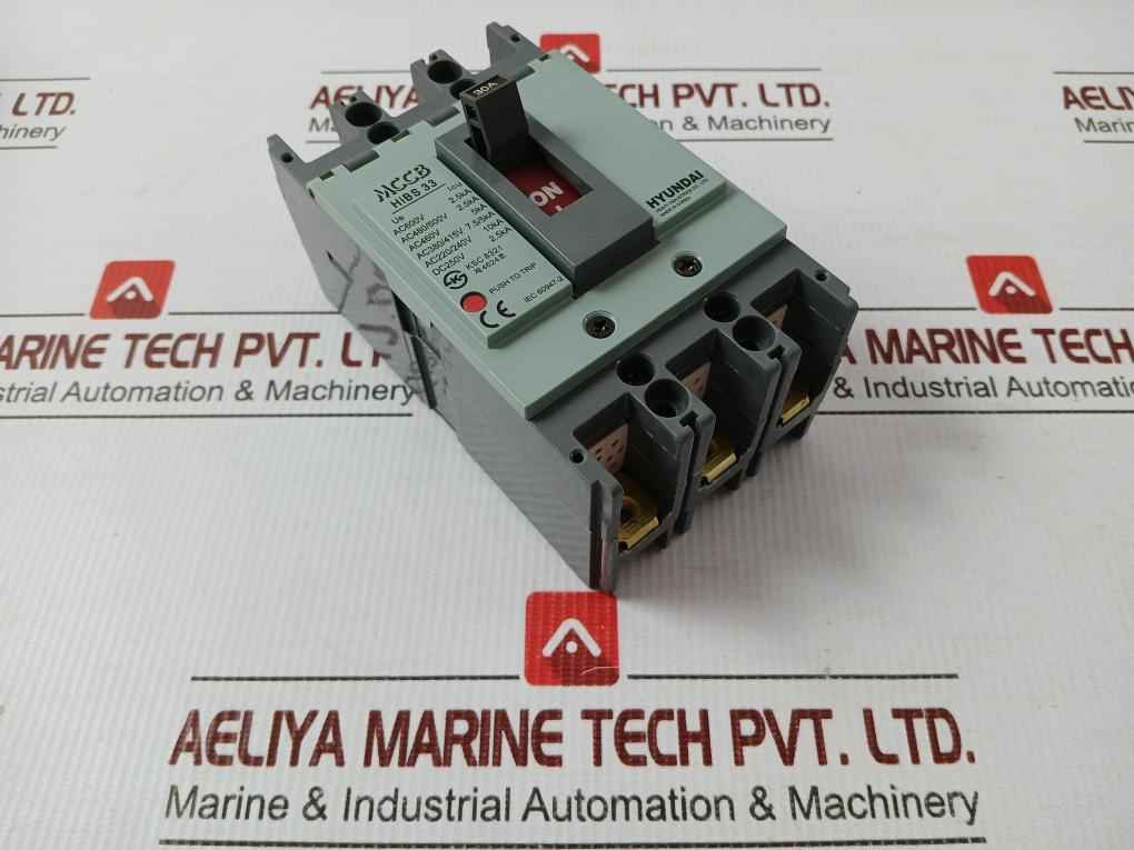 Hibs 33 Molded Case Circuit Breaker Hyundai Ac220/240V 50/60Hz