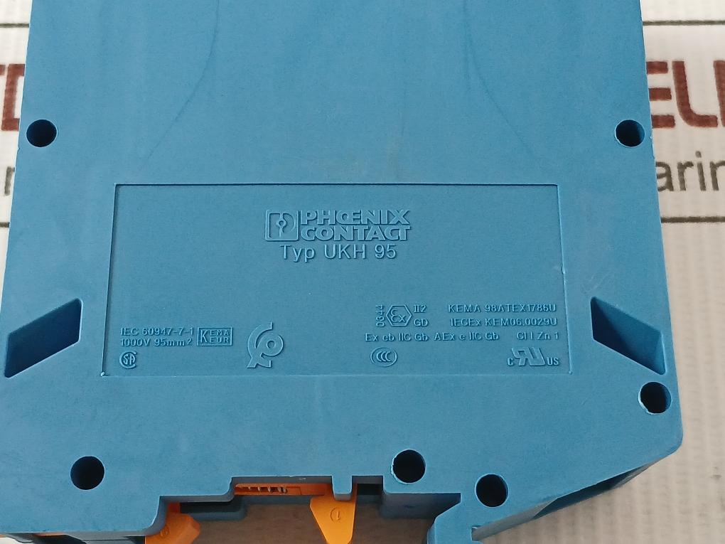 High-current Terminal Block Phoenix Contact Ukh 95 Bu