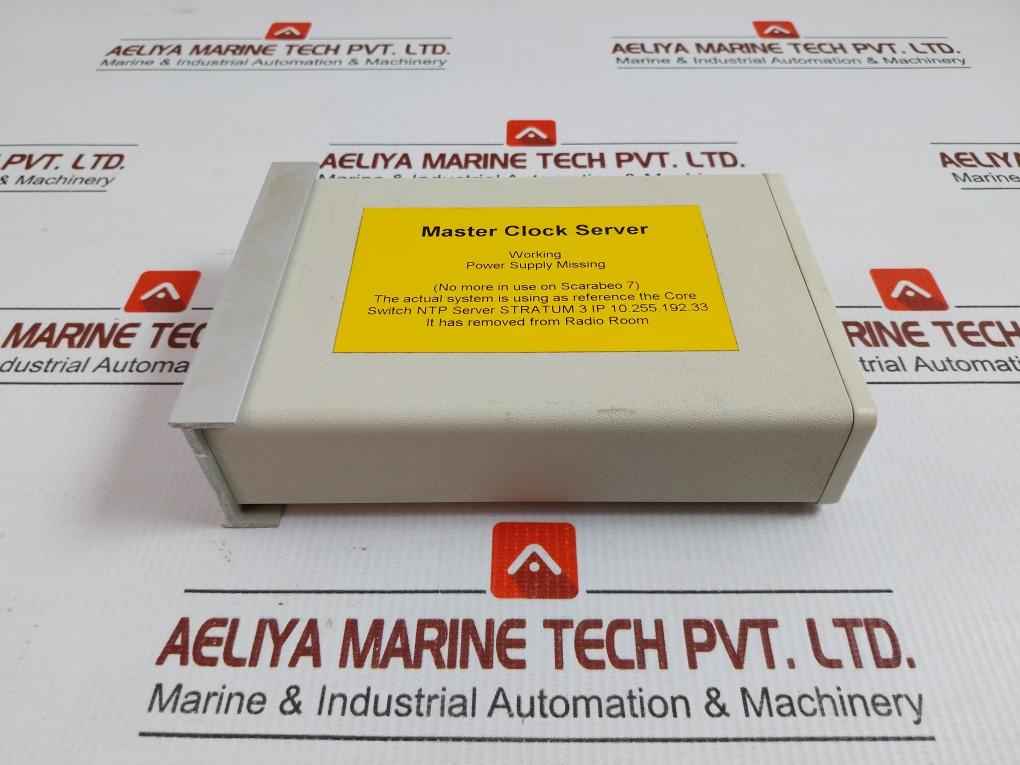 High Stability Network Time Protocol Server 9-28Vdc Masterclock Ntp100-osc-hs