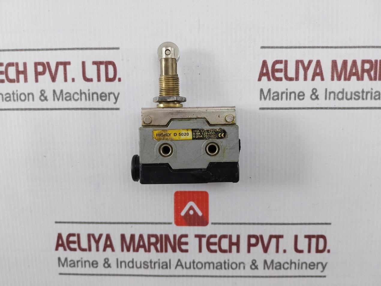 Highly D 5020 Microswitch Snap Action 10A/250Vac