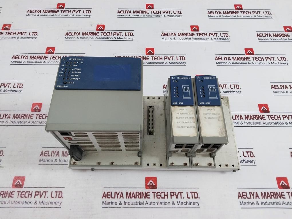 Hirschmann Ms3124-4 Mice Managed Ethernet Switch Factory Default Set