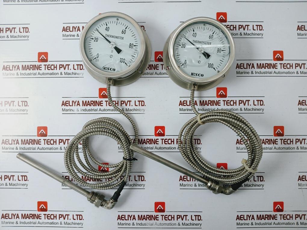Hisco 0 to 100?C Thermometer E90002460 2/1