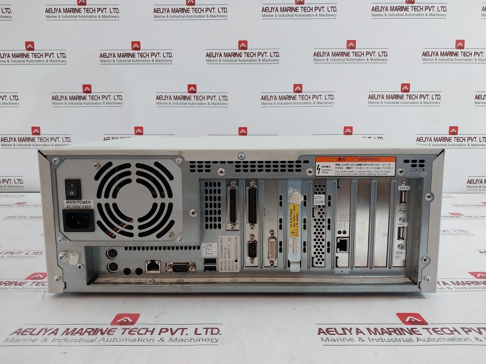 Hitachi Hf-w6500 Industrial Computer Cpu Hj-65359Ewed Ac100V–240V 50/60 Hz