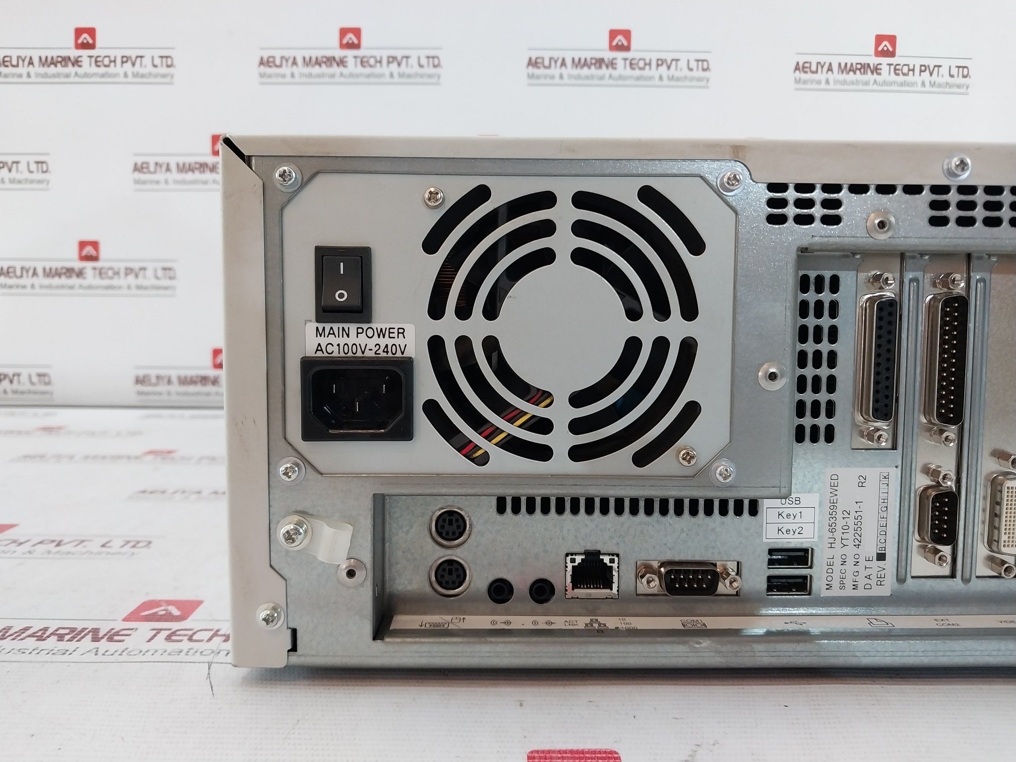Hitachi Hf-w6500 Industrial Computer Cpu Hj-65359Ewed Ac100V–240V 50/60 Hz