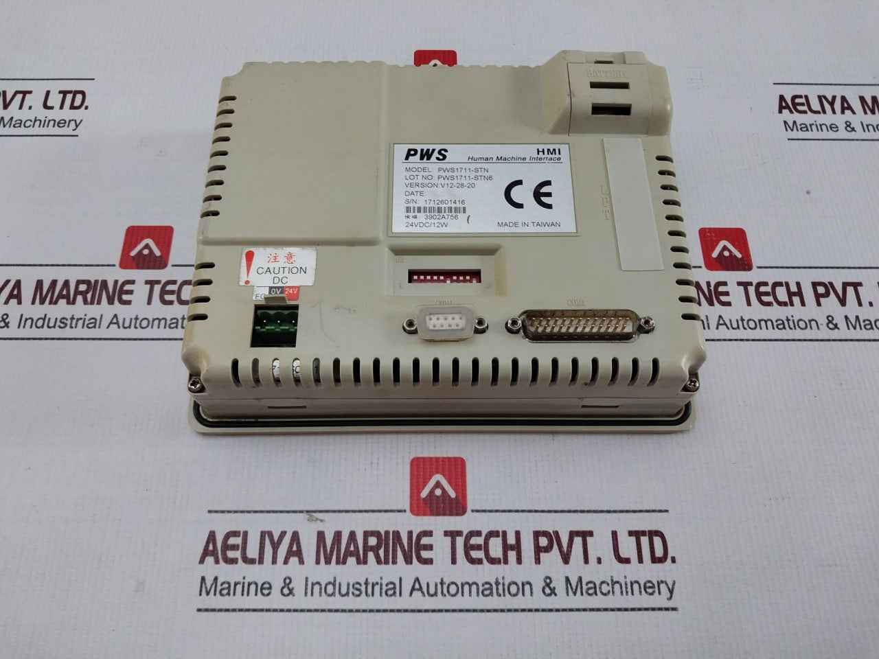 Hitech Pws1711-stn Hmi-human Machine Interface V12-28-20 24vdc/12w