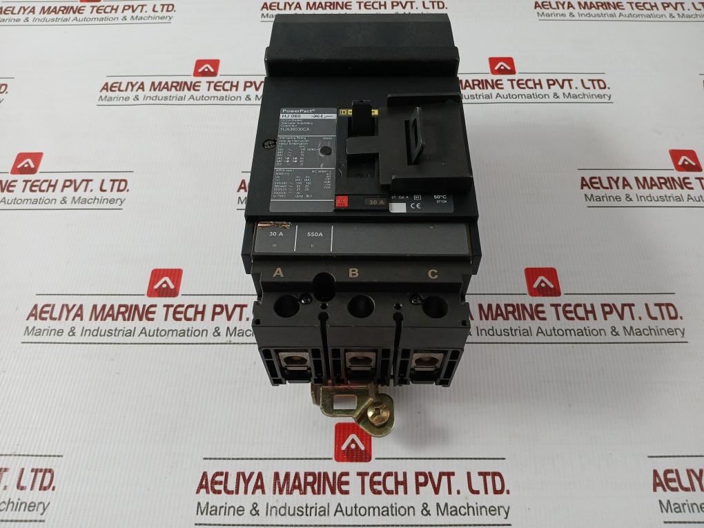 Hj-060 3-pole Molded-case Circuit Breaker 750V 50/60Hz Square D