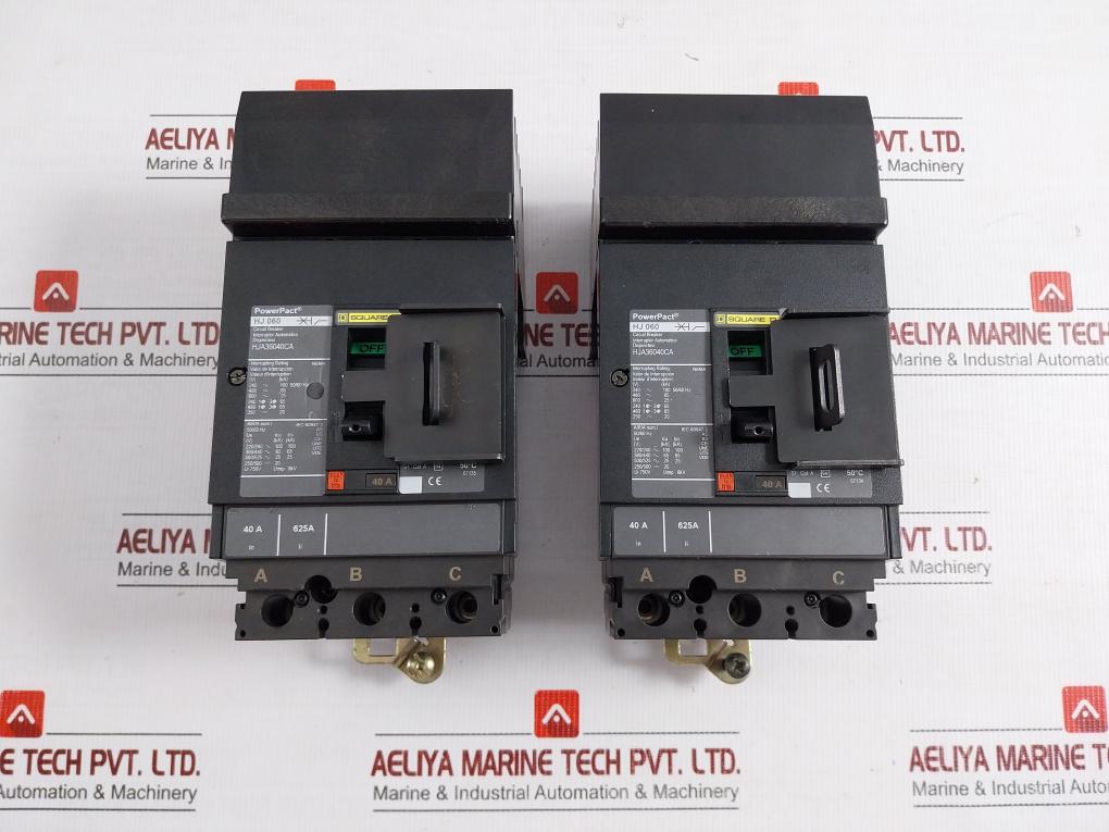Hja36040Ca H-frame Molded Case Circuit Breaker 40A 50/60Hz Square D