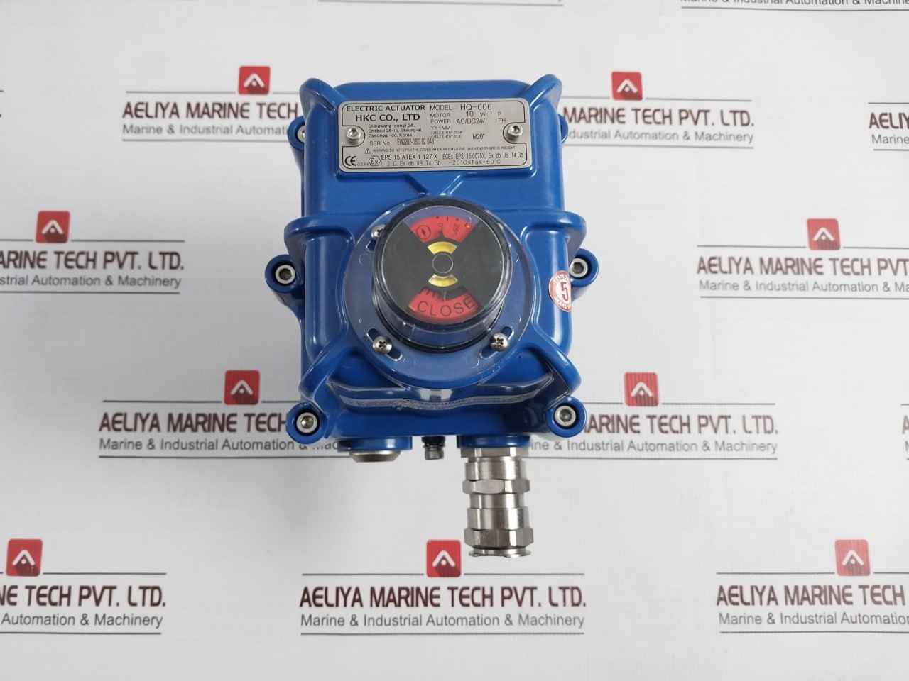 Hkc Hq-006 Electric Actuator For Valve M20" 10w Cf8m 1000 Psi Pn63