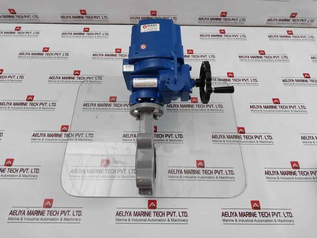 Hkc Hq-0083500100 Electric Part Turn Actuator Flanged W/butterfly Valve 80 Nm