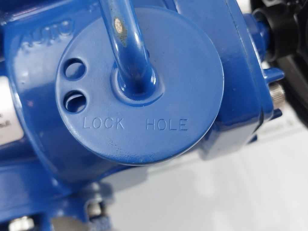 Hkc Hq-0083500100 Electric Part Turn Actuator Flanged W/butterfly Valve 80 Nm