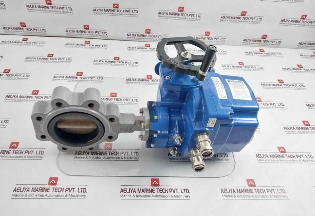 Hkc Hq-0153500000 Electric Part Turn Actuator Flanged W/butterfly Valve 400v 3ph