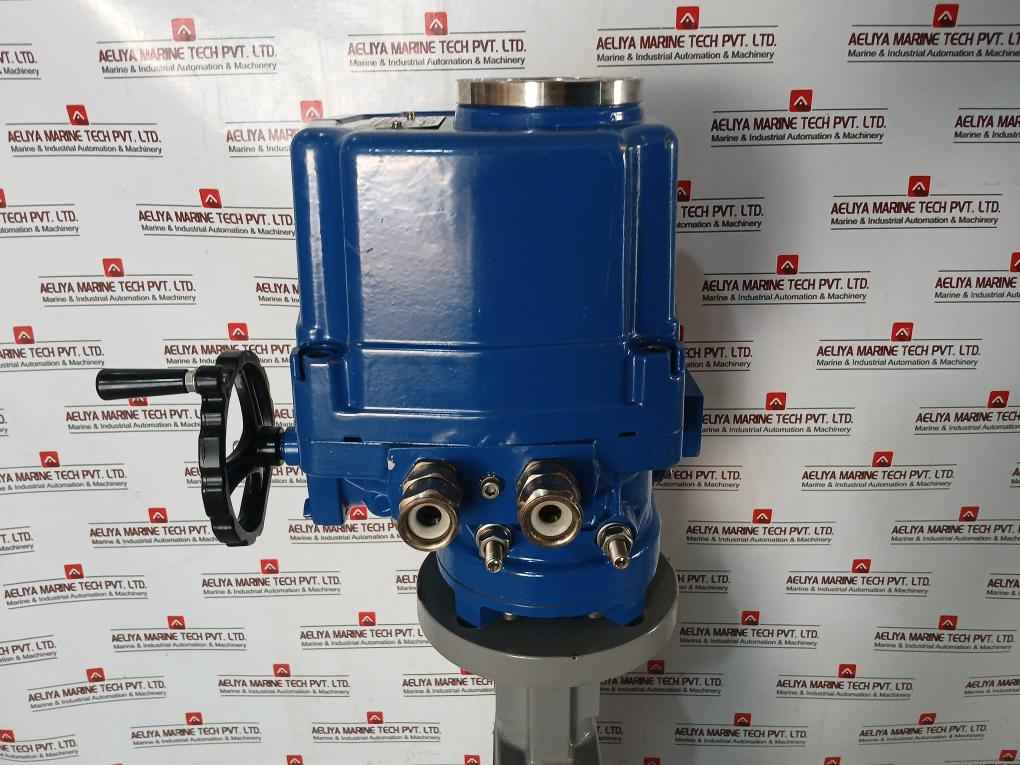 Hkc Hq-0603500000 Electric Part Turn Actuator Flanged W/ Butterfly Valve 590Nm
