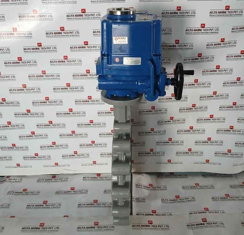 Hkc Hq-0603500000 Electric Part Turn Actuator Flanged W/ Butterfly Valve 590Nm