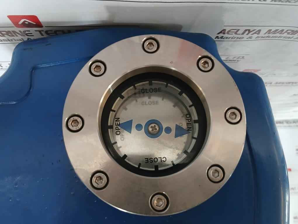 Hkc Hq-0603500000 Electric Part Turn Actuator Flanged W/ Butterfly Valve 590Nm