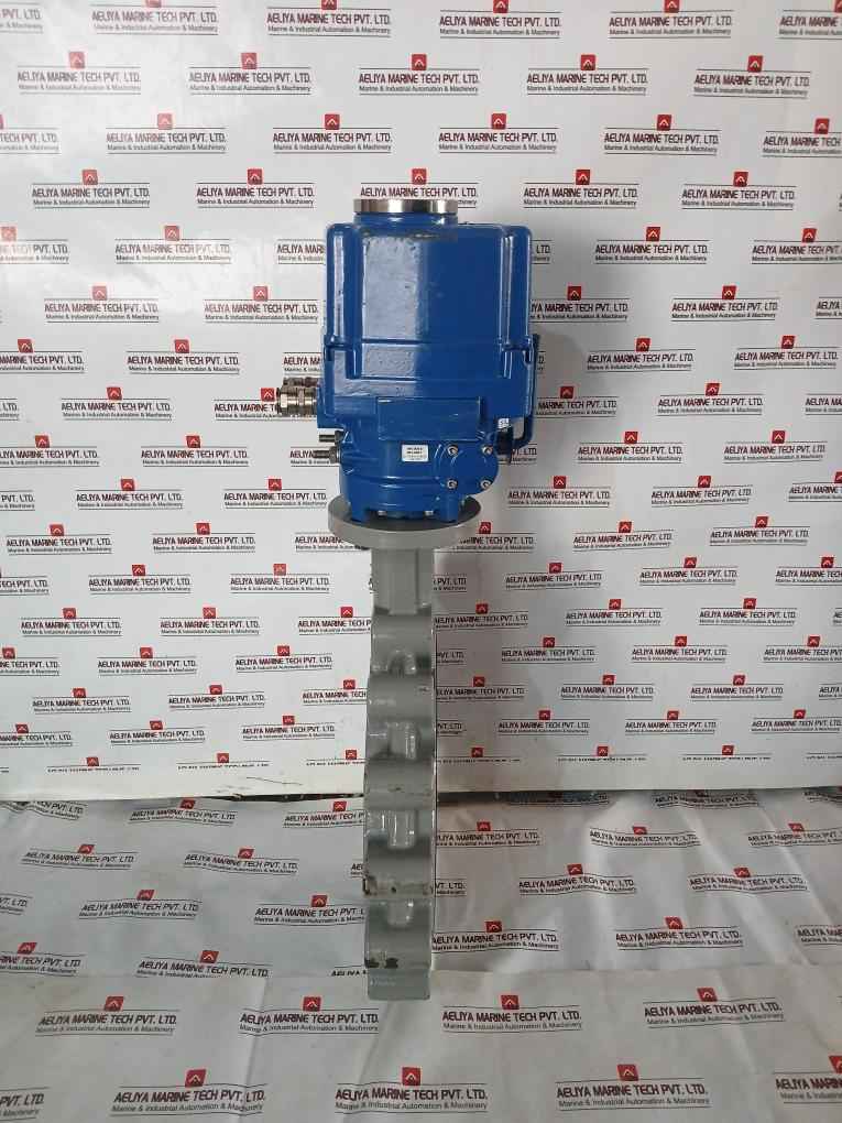 Hkc Hq-0603500000 Electric Part Turn Actuator Flanged W/ Butterfly Valve Dn350