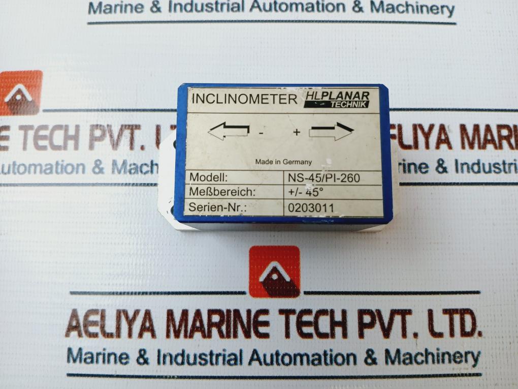 Hlplanar Technik Ns-45/Pi-260 Inclinometer +/-45°