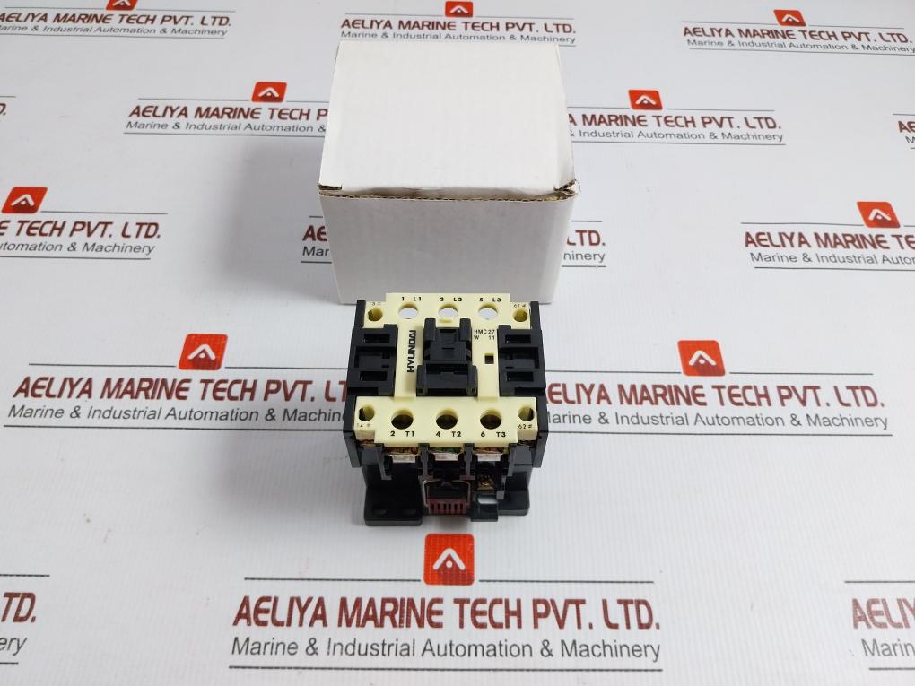 Hmc27-W11-3-pole-Ac-Magnetic-Contactor-55A-200V-50Hz-Hyundai-208480-1