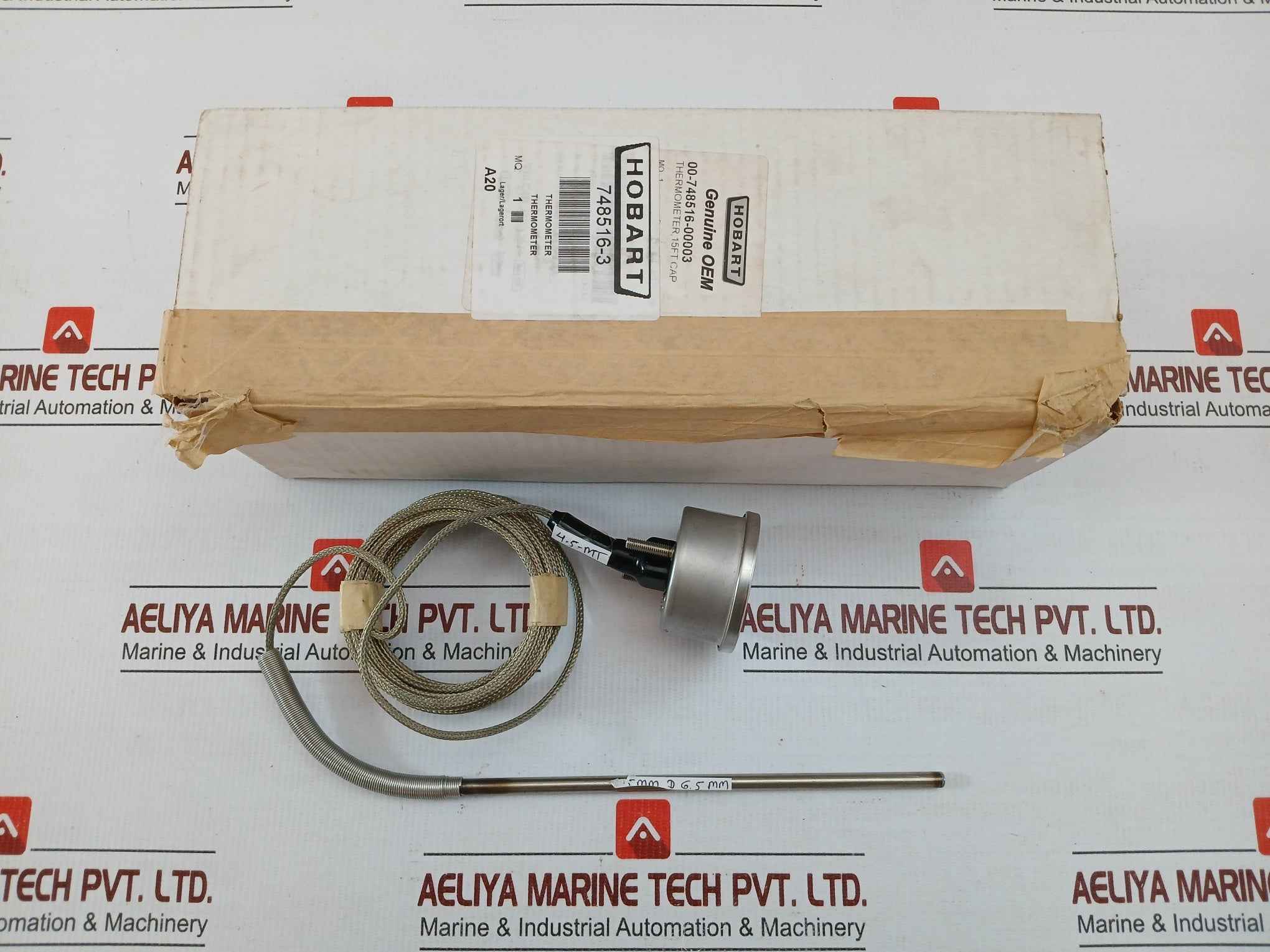 Hobart 15-foot Capillary Tube Temperature Indicator 4.5 Meter 00-748516-00003