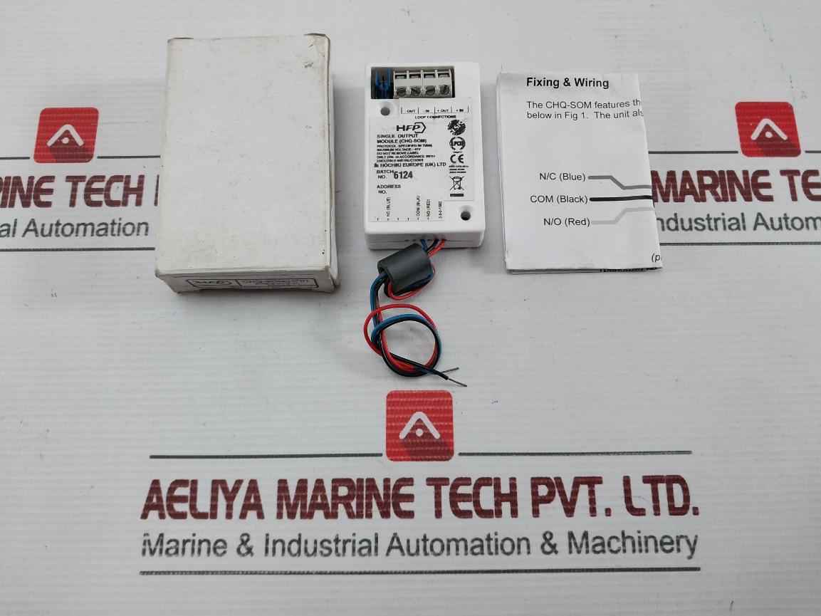 Hochiki Chq-som Hfp Single Output Module