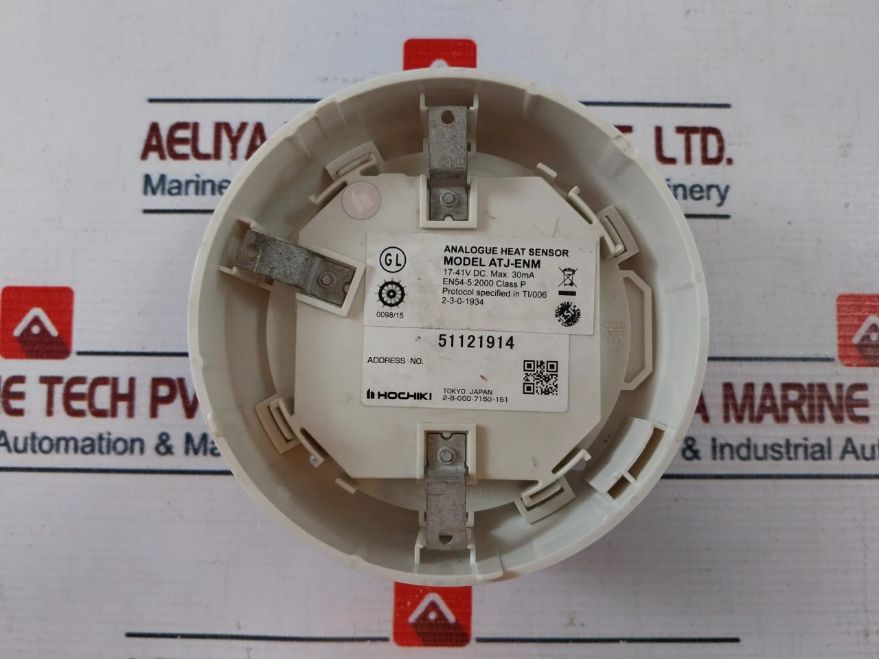 Hochiki Atj-enm Analogue Heat Sensor 17-41V 30Ma