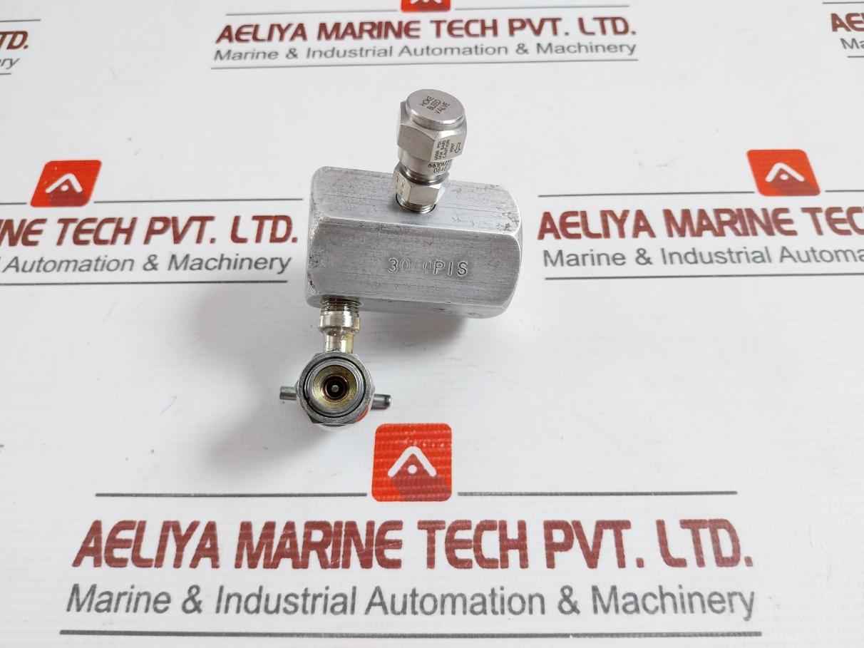 Hoke 6610M2Y Bleed Valve 6000 Psi (414 Bar)