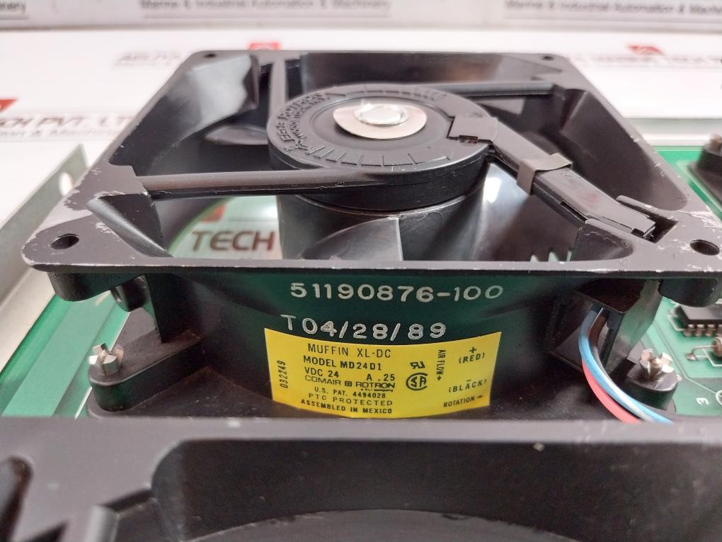 Honeywell-Md24D1-Rev-F-D-24-Vdc-Dc-Cooling-Fan-51400647-100-209516-16