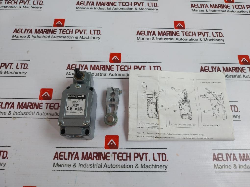 Honeywell 1Ls14C General Purpose Limit Switches Ip67, Ac15 A300, Dc13 P300