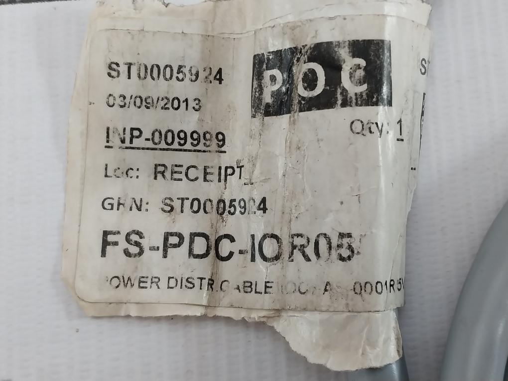 Honeywell 2 Meter Power And Signal Distribution Cable 600V Fs-pdc-ior05