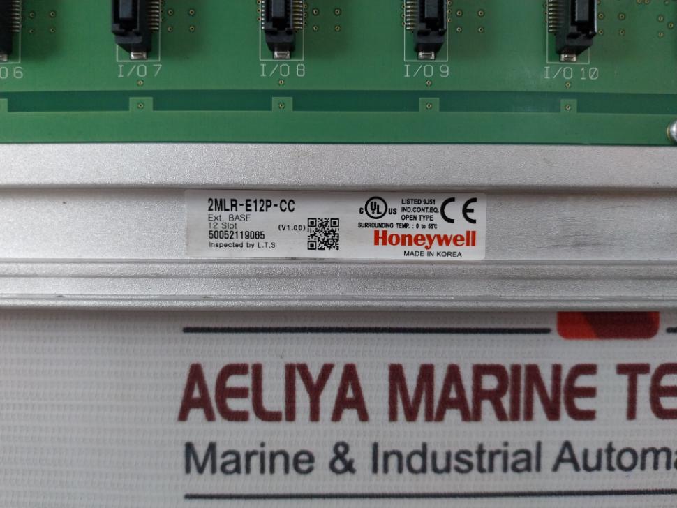 Honeywell 2Mlr-e12P-cc 12 Slot Programmable Logic Controller Extension Base 10110002617