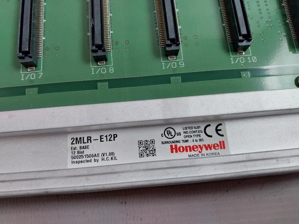 Honeywell 2Mlr-e12P 12 Slot Extension Base Programmable Logic Controller 10110002617
