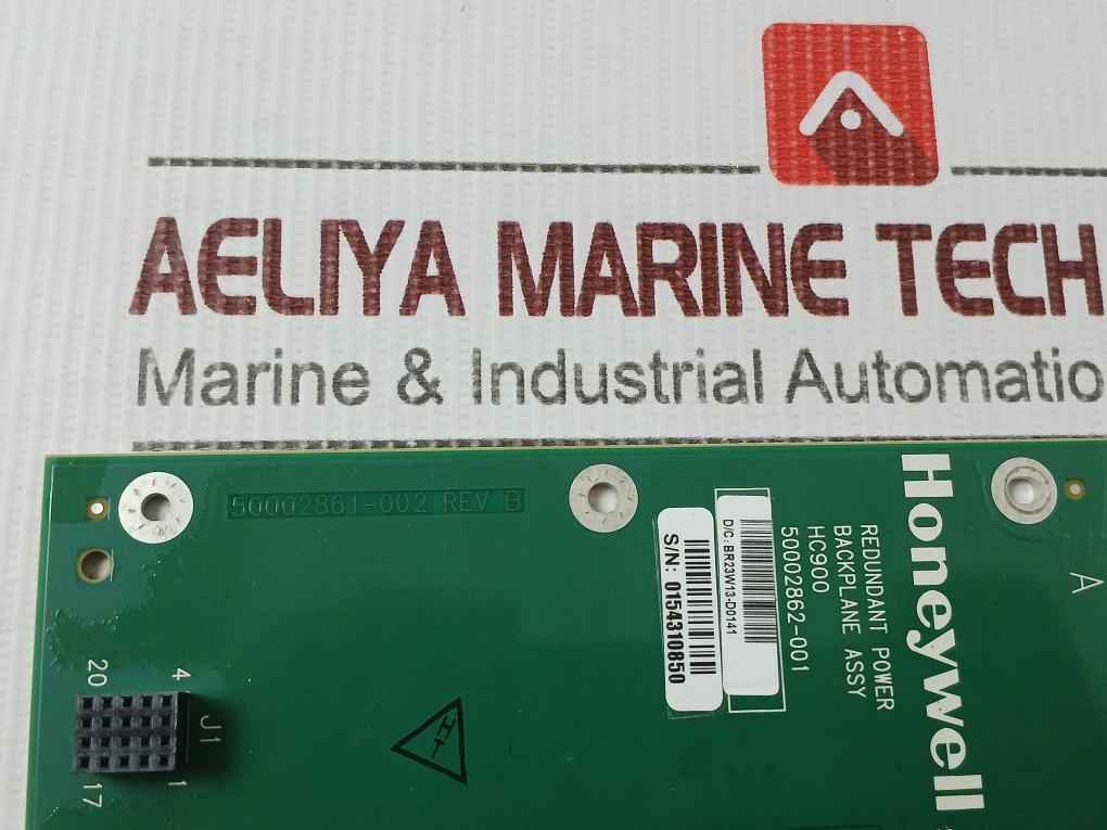 Honeywell 50002862-001 Redundant Power Backplane Assy Pcb Rev.B 94V-0