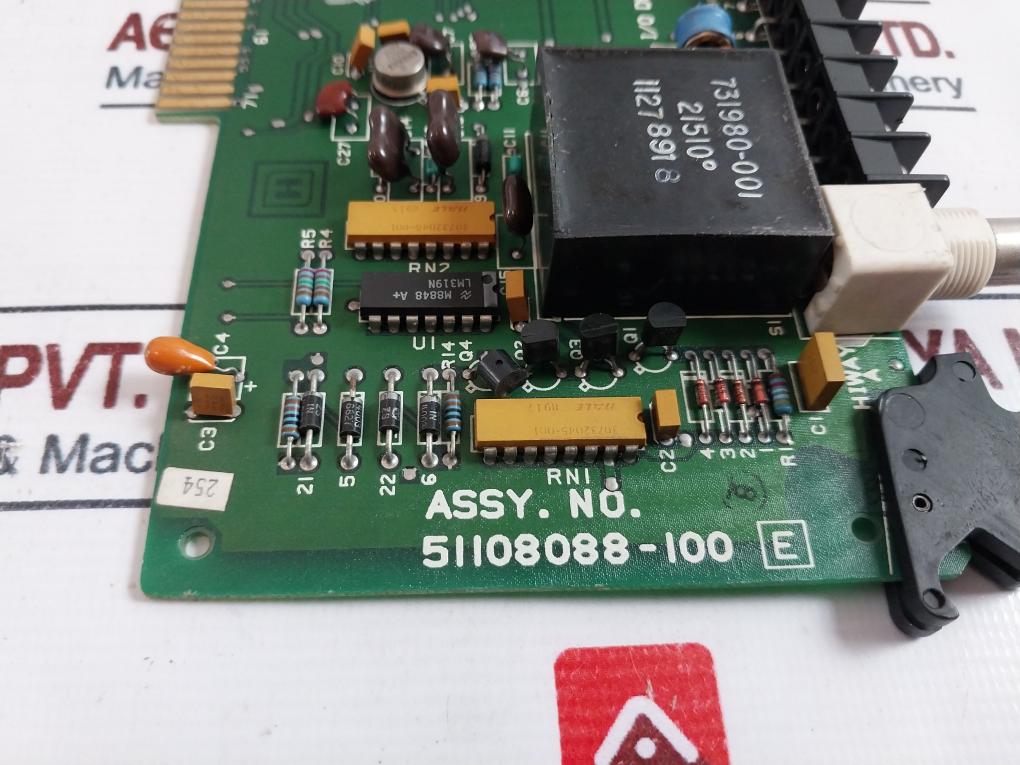 Honeywell 51108088-100 Dhi Input/Output Circuit Board Rev D