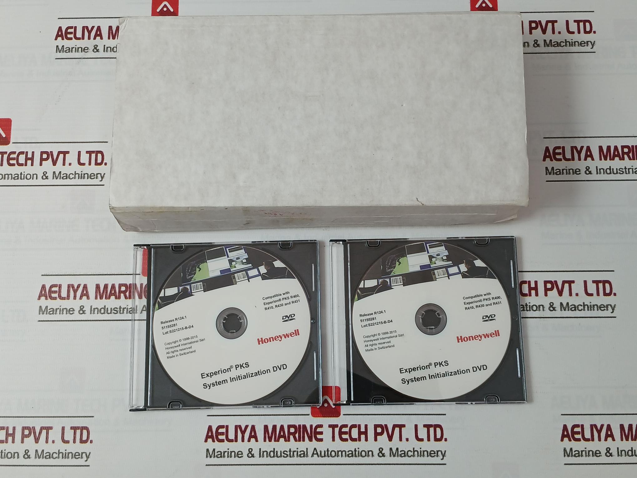 Honeywell 51155281 Experion Pks System Initialization Dvd R124.1 R400 R410