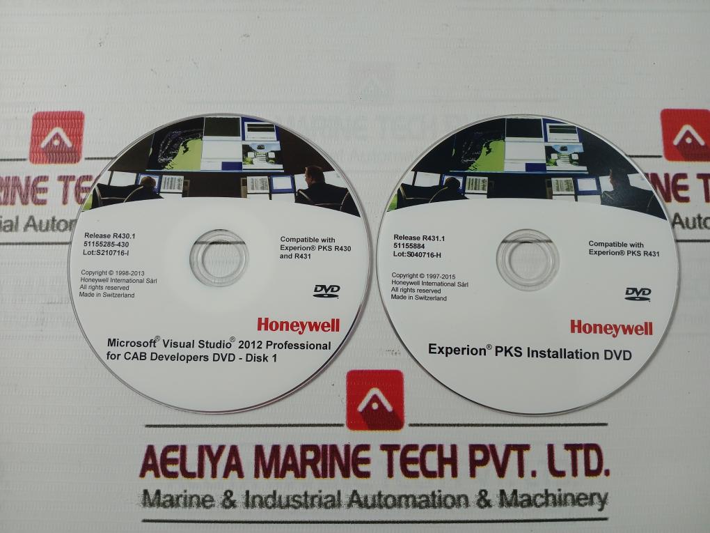 Honeywell 51155285-430 Experion System Dvds Set